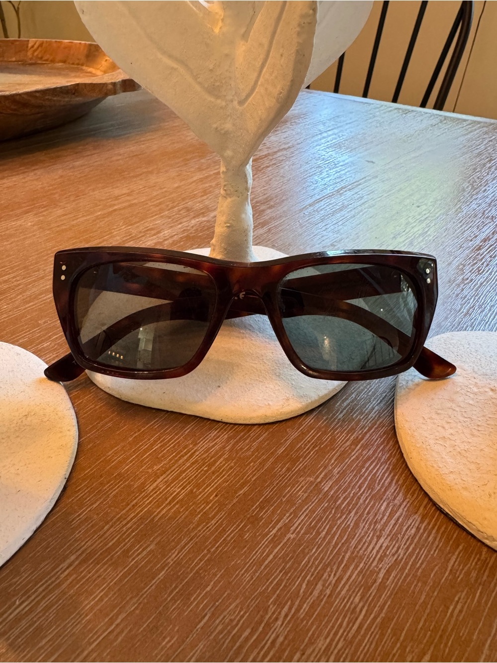 Celine Women's Dark Tortoiseshell Sunglasses - Brown Lenses
